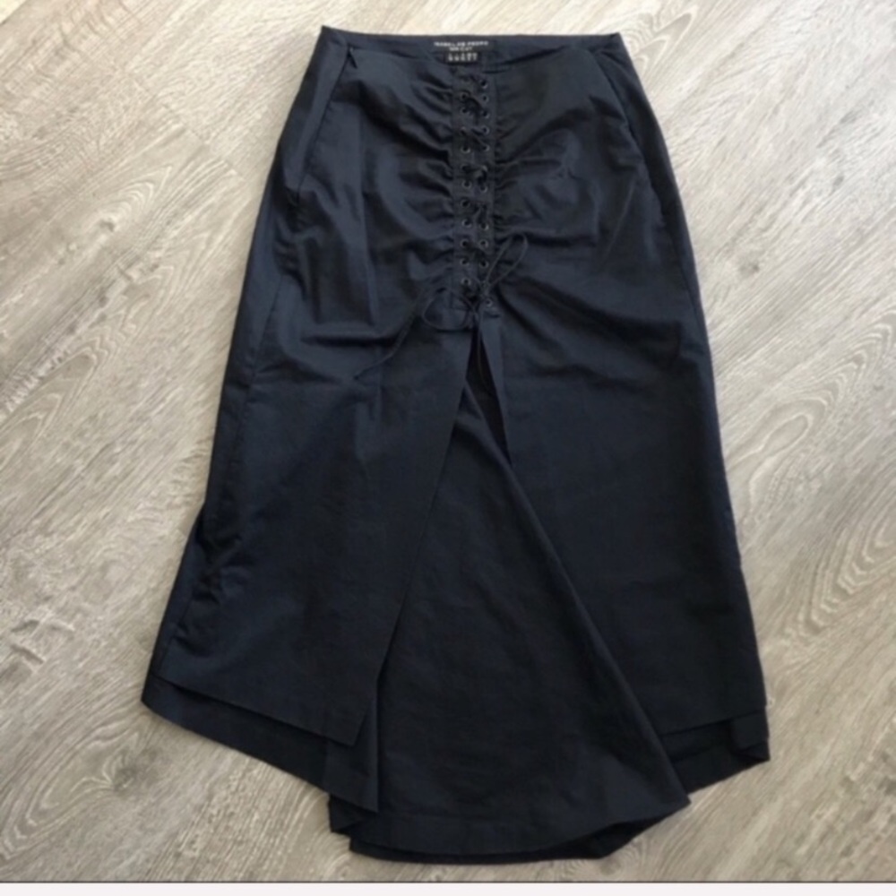 Isabel de Pedro “Mr Cat” Designer Black Skirt Sz 2